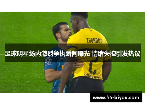 足球明星场内激烈争执瞬间曝光 情绪失控引发热议